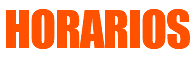 HORARIOS